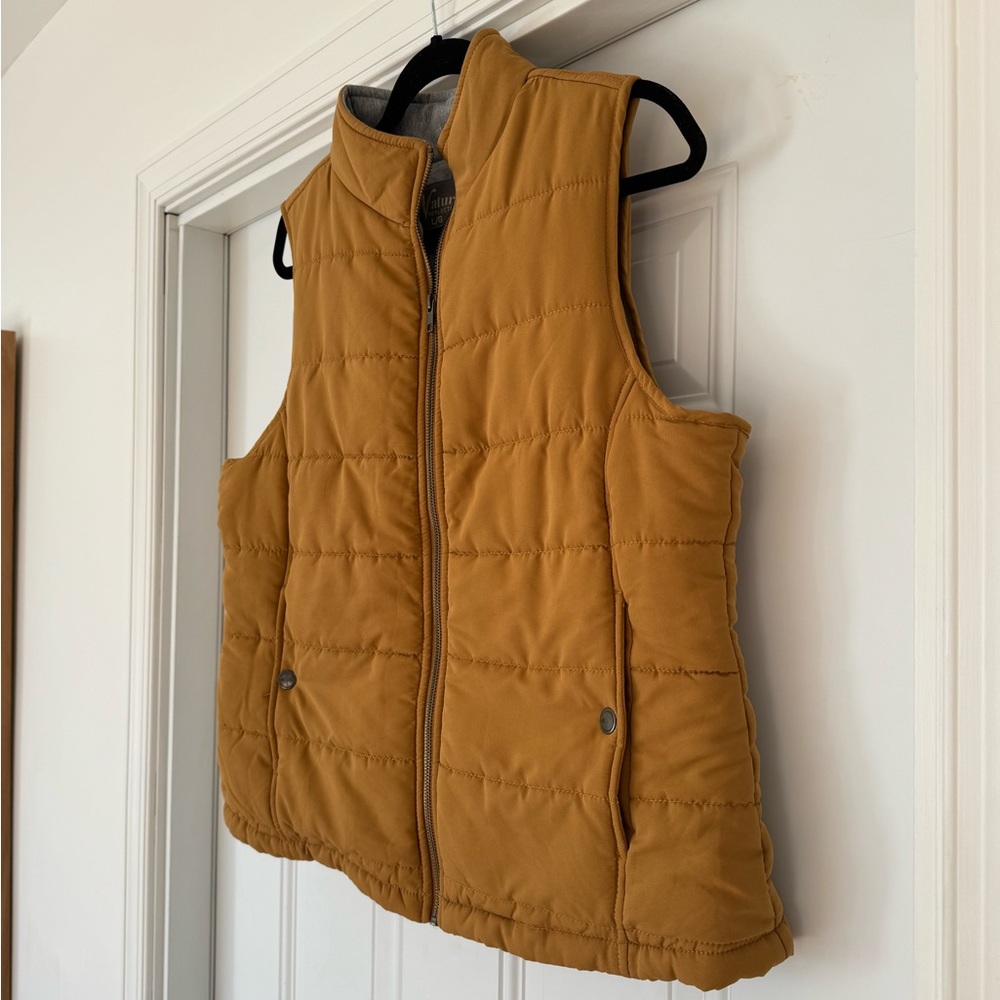 Natural reflections thermal vest L